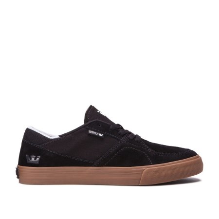 Supra Melrose Mens Low Tops Shoes Chocolate UK 69NXV